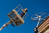 Rooftop wind energy system