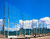 Solar reflectors at Albuquerque