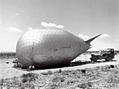 Barrage balloons used at Trinity Test