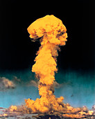 Atomic bomb explosion