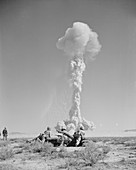 Operation Tumbler-Snapper atom bomb,1952