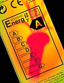 Energy efficiency rating label