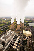 Power station cooling towers