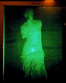 Hologram of the Venus of Milo statue