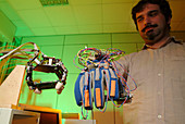 Robotic hand control system