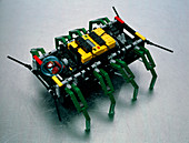 Robot spider constructed from Lego