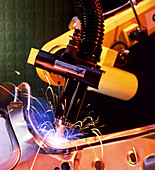 Arc welding using the MetaTorch robot