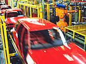 Robotic car production line