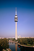 Microwave (TV) communications tower,Munich