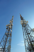 Telecommunications masts