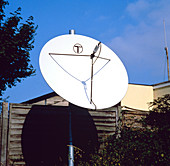 Domestic television satellite dish