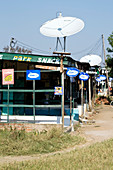 Satellite dishes,Africa