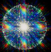 Optical fibres,special effects photo
