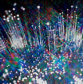 Optical fibres,special effects photo