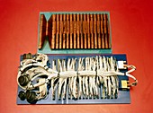 Flexible electronic circuit/old wiring loom