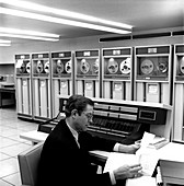 CDC 6600 computer,1965