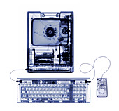 Desktop computer X-ray