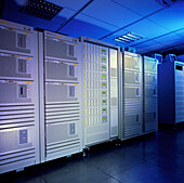Mainframe computers used by a water company