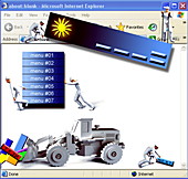Website construction,computer artwork