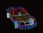 CAD car design