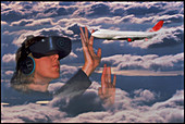 Virtual air-traffic control