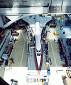 Concorde undergoing maintenance