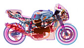 Ducati motorbike,X-ray