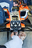 Formula One car testing