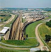 Channel tunnel terminal