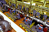 Steam turbine manufacture