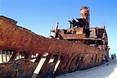 Rusting ship