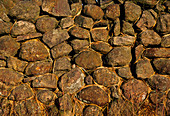 Dry stone wall