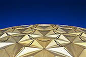 Geodesic dome roof