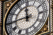 Big Ben clock face,London,UK