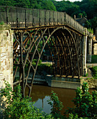 18th C. Iron bridge,R.Severn,Shropshire