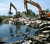 Industrial demolition