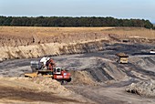 Opencast coal mine,Northumberland