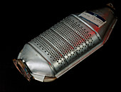 Catalytic converter of a car