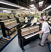 Piano factory