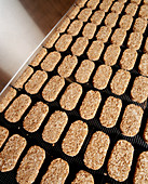 Wheat biscuit manufacture