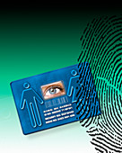 Biometric ID card