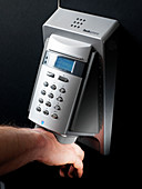 Biometric hand scanning