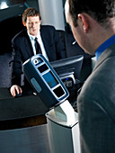 Biometric face scanning