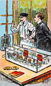 Early electroplating