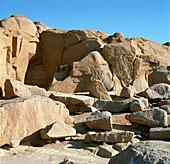 Ancient Egyptian stone quarry