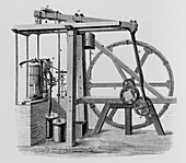 Steam engine designed by James Watt