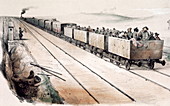 Early French railway,1840s