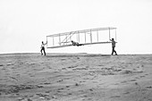 Wright brothers' glider