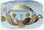 Gusmao's Passarola airship,1709