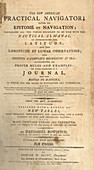 Navigation encyclopaedia,1802